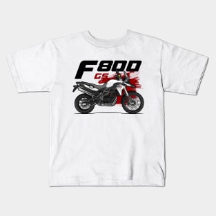 F800 GS - White Kids T-Shirt